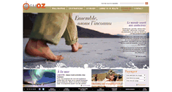 Desktop Screenshot of osmozvoyages.com